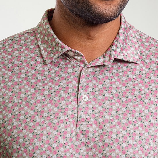 Antigua Spring 2026 Mens Short Sleeve Polo Shirt