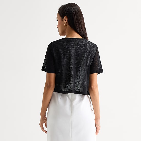 Perceptions Womens Short Sleeve Shrug