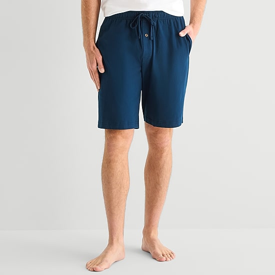 ボトムス house on the hill Short Pants (Navy) 90 Stafford Super Soft Mens Pajama Shorts - JCPenney