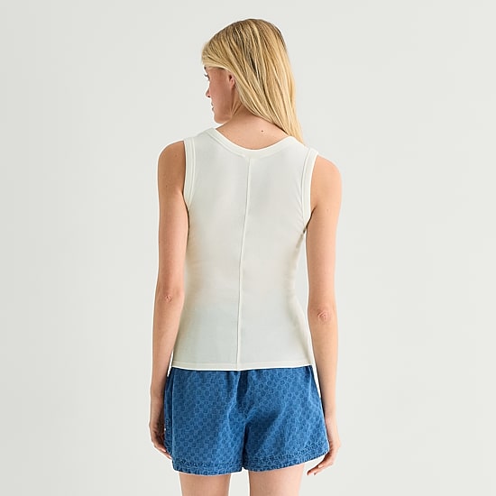 A.N.A Womens V Neck Sleeveless Tank Top