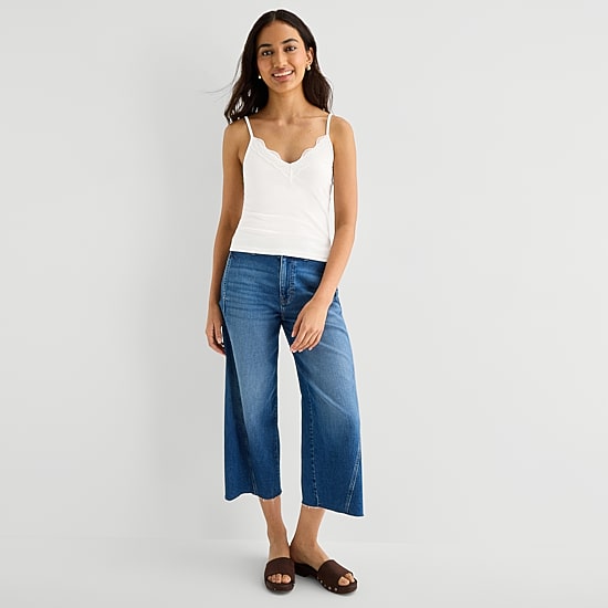 a.n.a Womens V Neck Sleeveless Tank Top