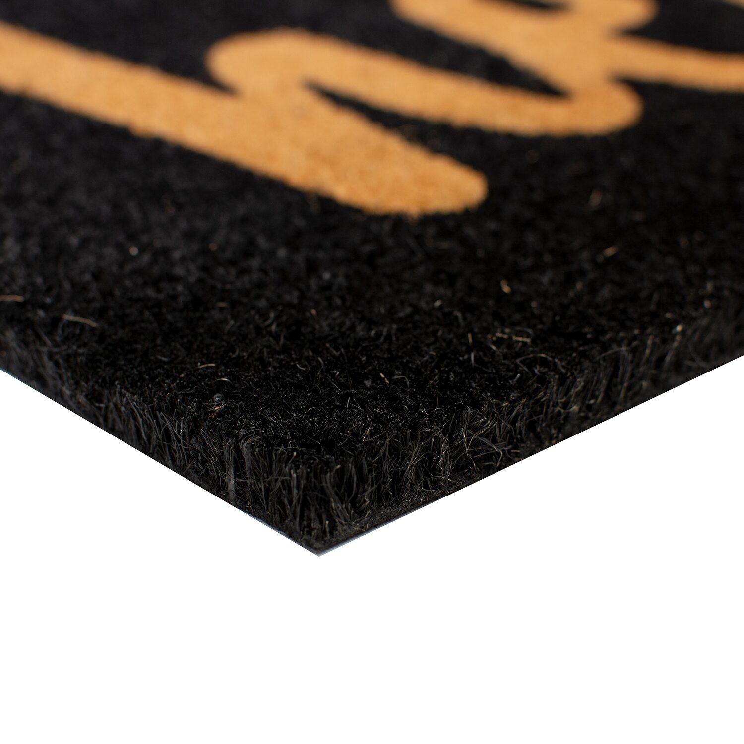 Calloway Mills Hello Coir Outdoor Rectangular Doormat