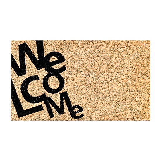 Calloway Mills Angle Welcome Outdoor Rectangular Doormat