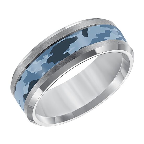 Limited Quantities! Mens Ceramic Tungsten Band