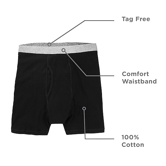 Stafford Mens 4 Pack Boxer Briefs 302866