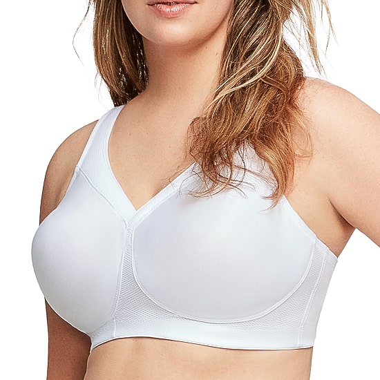 Glamorise Magic Lift® Ultimate Womens Seamless High Support Full Coverage Sports T-Shirt Sports Bra 1006