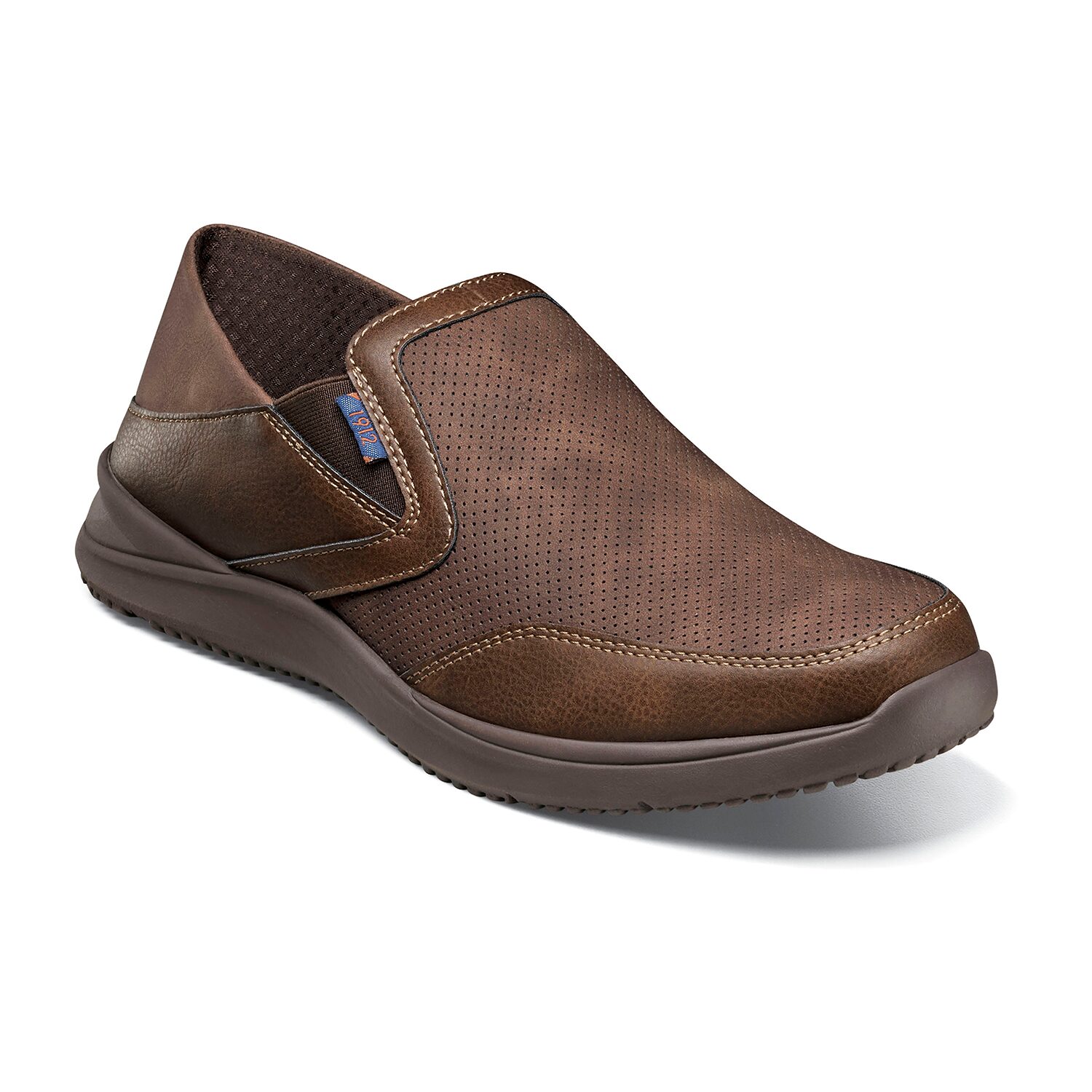 Nunn Bush Conway Mens Moc Closed Toe Slip-On Shoe