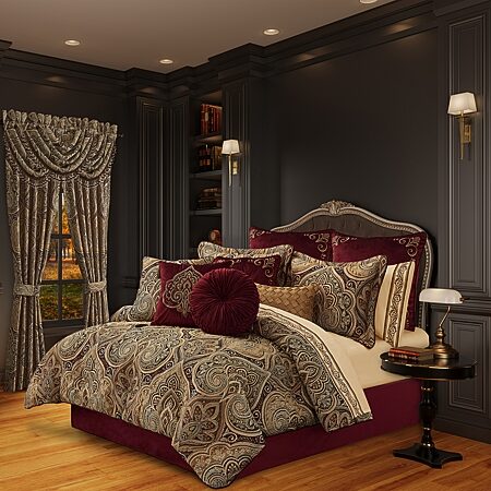 Queen Street Modena 4-pc. Jacquard Extra Weight Comforter Set