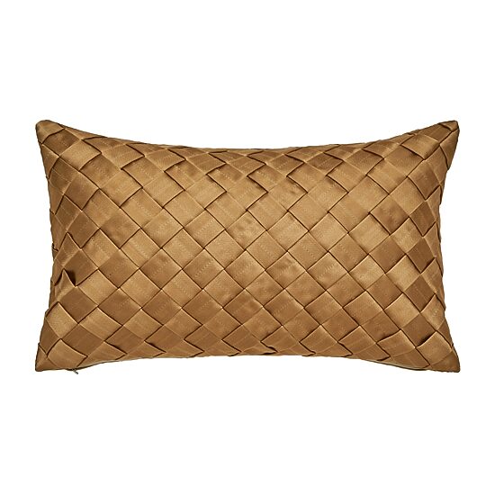 Five Queens Court Bordeaux Rectangular Throw Pillow
