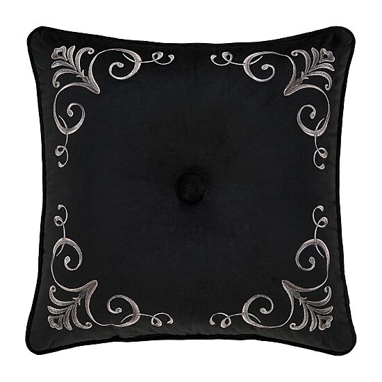 Five Queens Court Dalton Square Throw Pillow