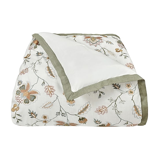 Queen Street Angela 4-pc. Floral Midweight Comforter Set