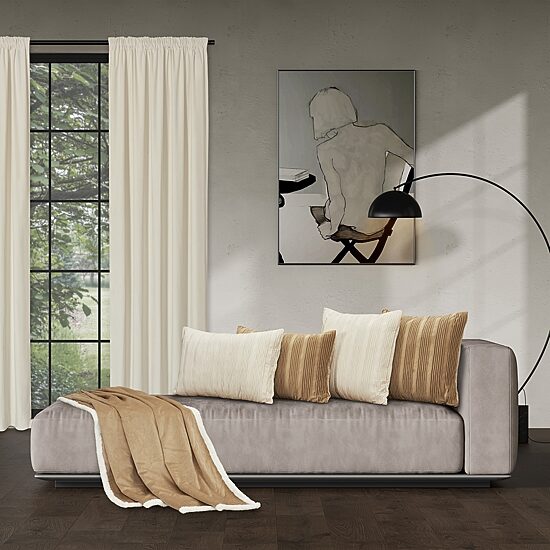 Queen Street Toulhouse Ripple Throw Pillow Cover