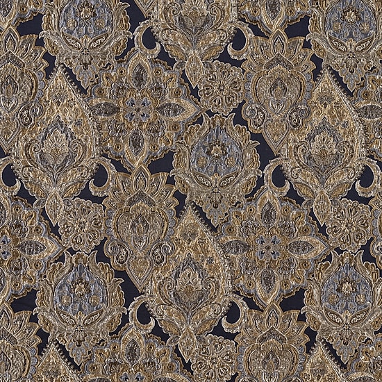 Queen Street Amber 4-pc. Damask + Scroll Midweight Comforter Set