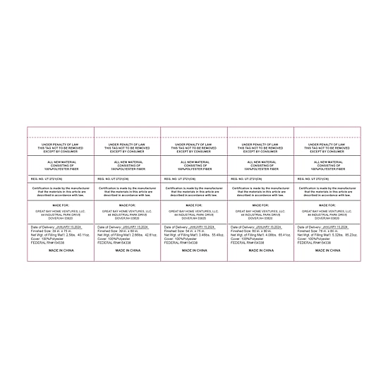 Linery 2 Inch Cooling Thick Mattress Toppers