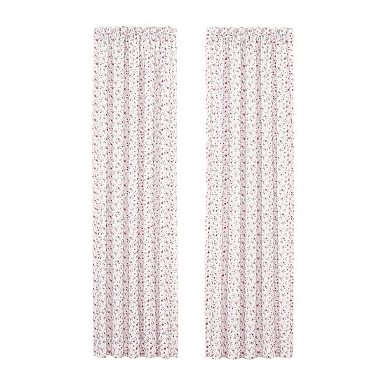 Queen Street Bungalow Rod Pocket Energy Saving Light-Filtering Set of 2 Curtain Panel