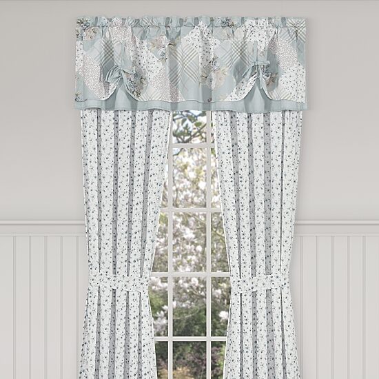 Queen Street Bungalow Spa Rod Pocket Valance