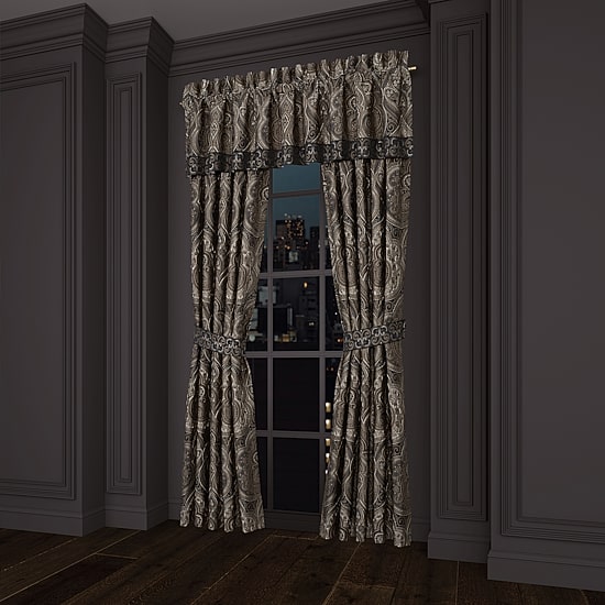 Queen Street Camina Rod Pocket Tailored Valance