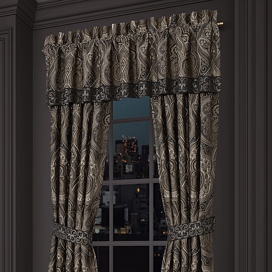 Queen Street Camina Rod Pocket Tailored Valance