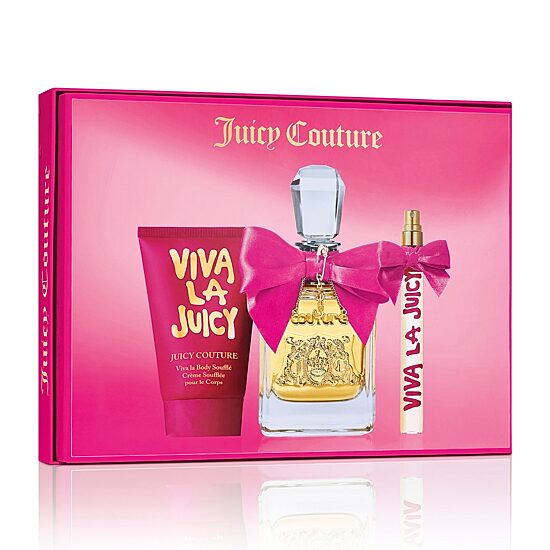 Juicy Couture Viva La Juicy Eau De Parfum 3-Pc Gift Set ($169 Value) Perfume Set