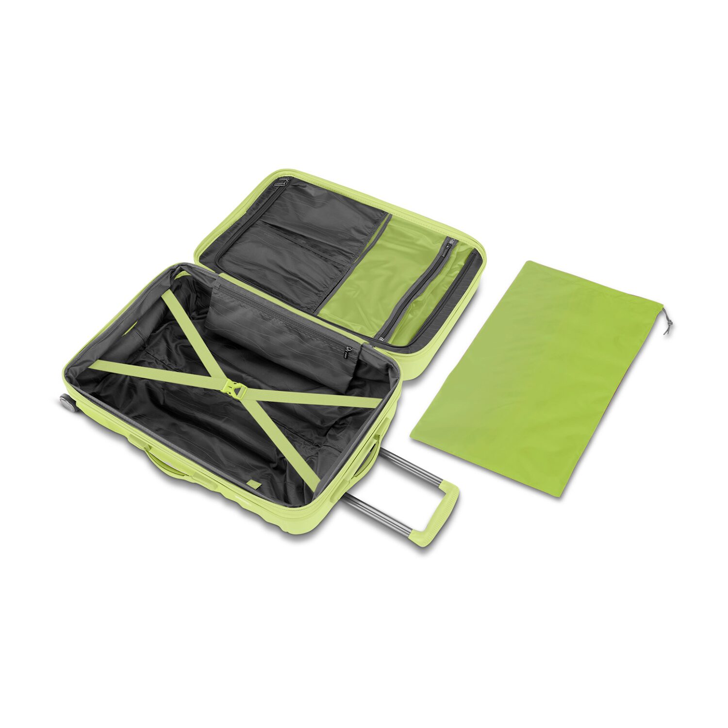 American Tourister Cascade 28 Inch Hardside Expandable Checked Spinner Luggage