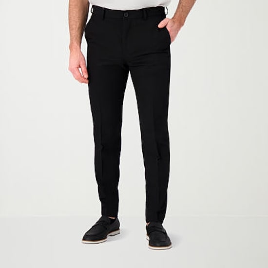 Report Collection Performance Mens Modern Fit Dress Flat Front Pant