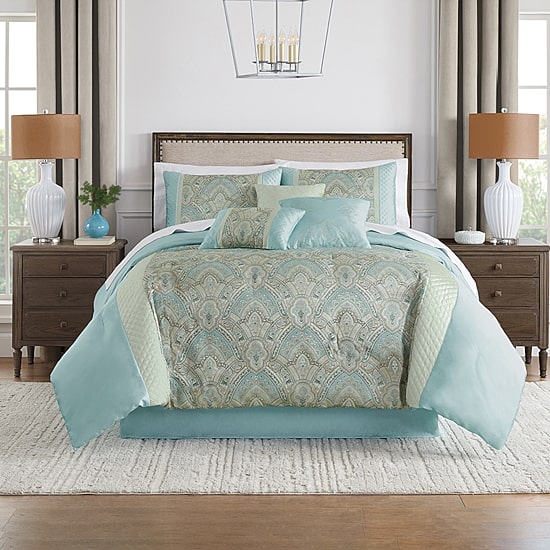 Broadhaven Sterling 7-pc. Embellished Embroidered Comforter Set