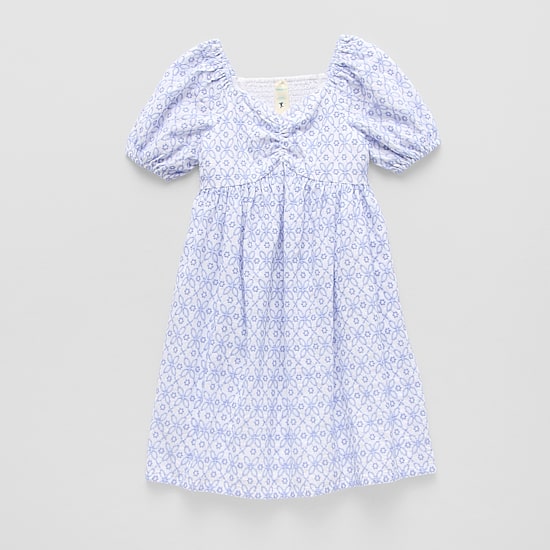 Thereabouts Little & Big Kid Girls Short Sleeve A-Line Dress