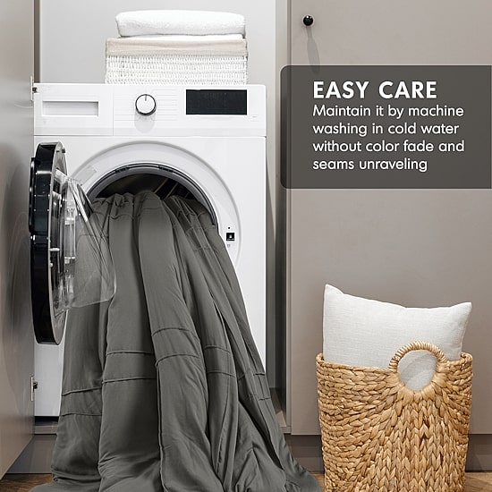 510 Design Porter Soft Wash Pleated Midweight Comforter Set