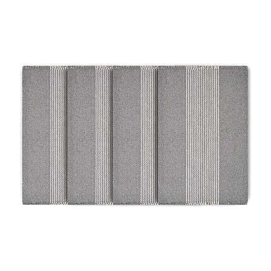 LR Home Maria Striped 4 Pack Placemat