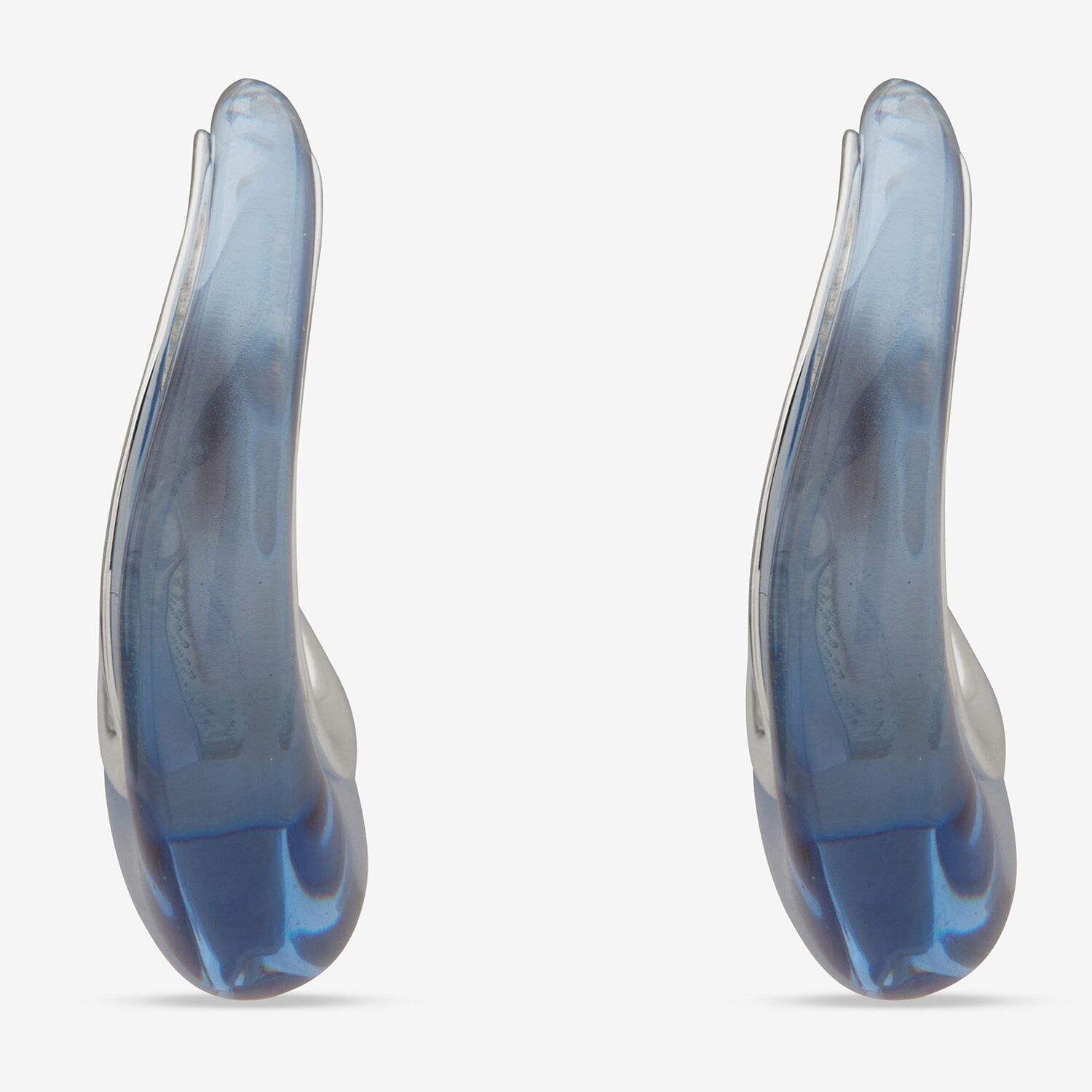 Worthington Womens 43.4mm Hoop Earrings