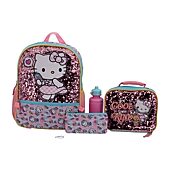 Licensed Hello Kitty 5-Piece Backpack Set