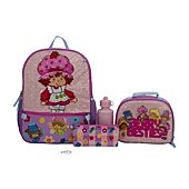 Licensed Strawberry Shortcake 5-Piece Backpack Set