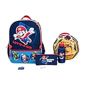 Licensed Super Mario 5-Piece Backpack Set