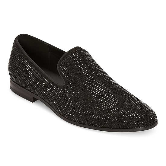 J. Ferrar Mens Sutton Round Closed Toe Slip-On Shoe