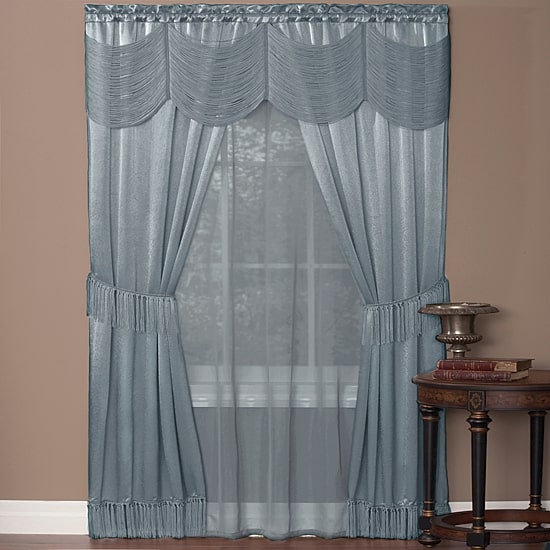 Halley Rod Pocket Light-Filtering Curtain Panel