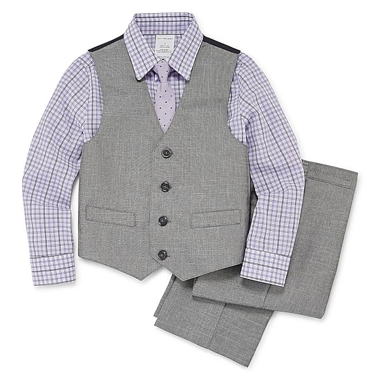Van Heusen Little & Big Boys 4-pc. Suit Set
