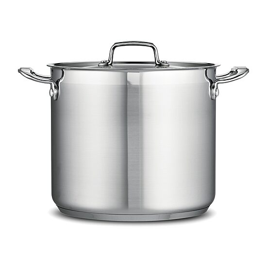 Tramontina® Gourmet 12-qt. Tri-Ply Covered Stock Pot