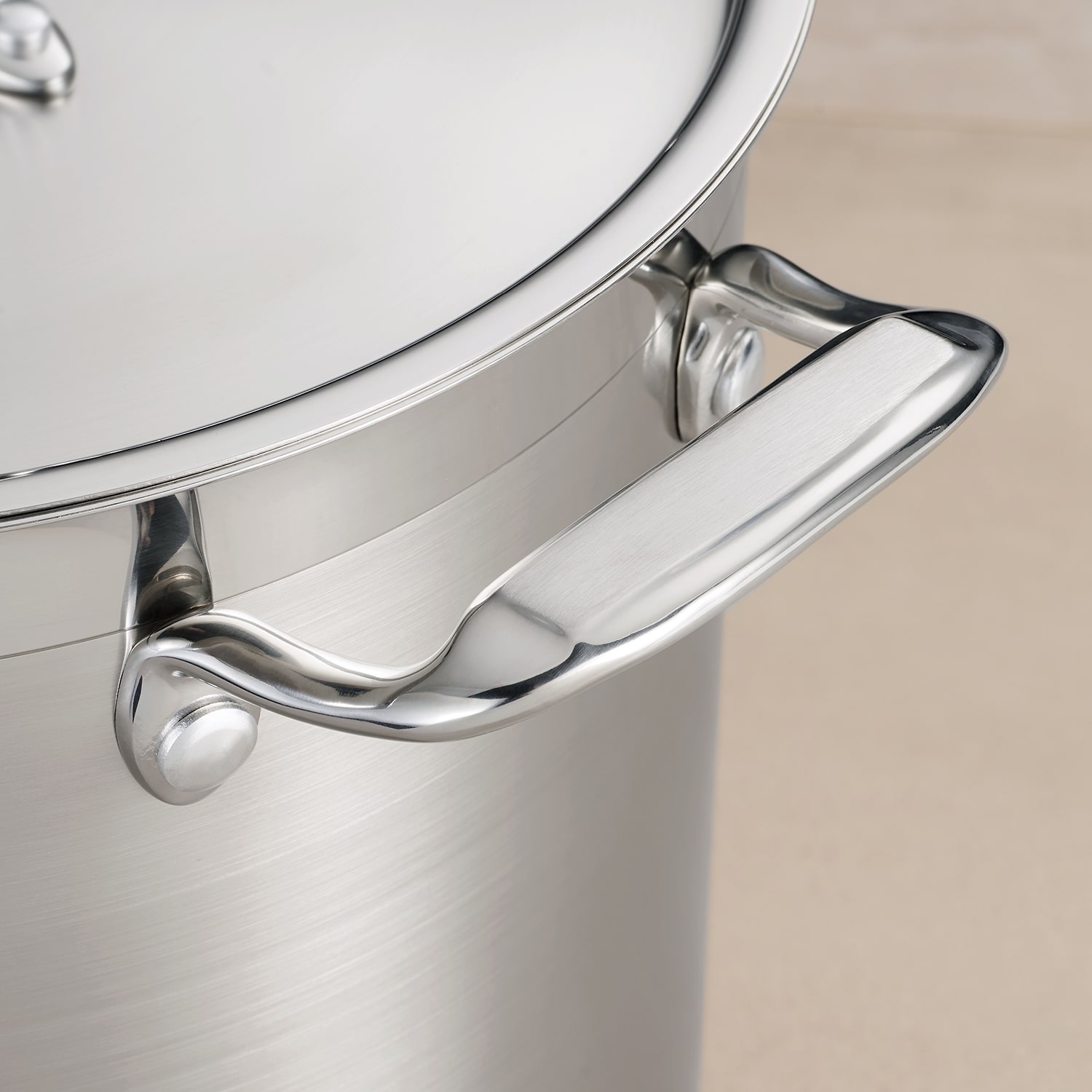 Tramontina® Gourmet 12-qt. Tri-Ply Covered Stock Pot