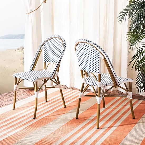 Salcha Rattan 2 Pc Patio Chairs