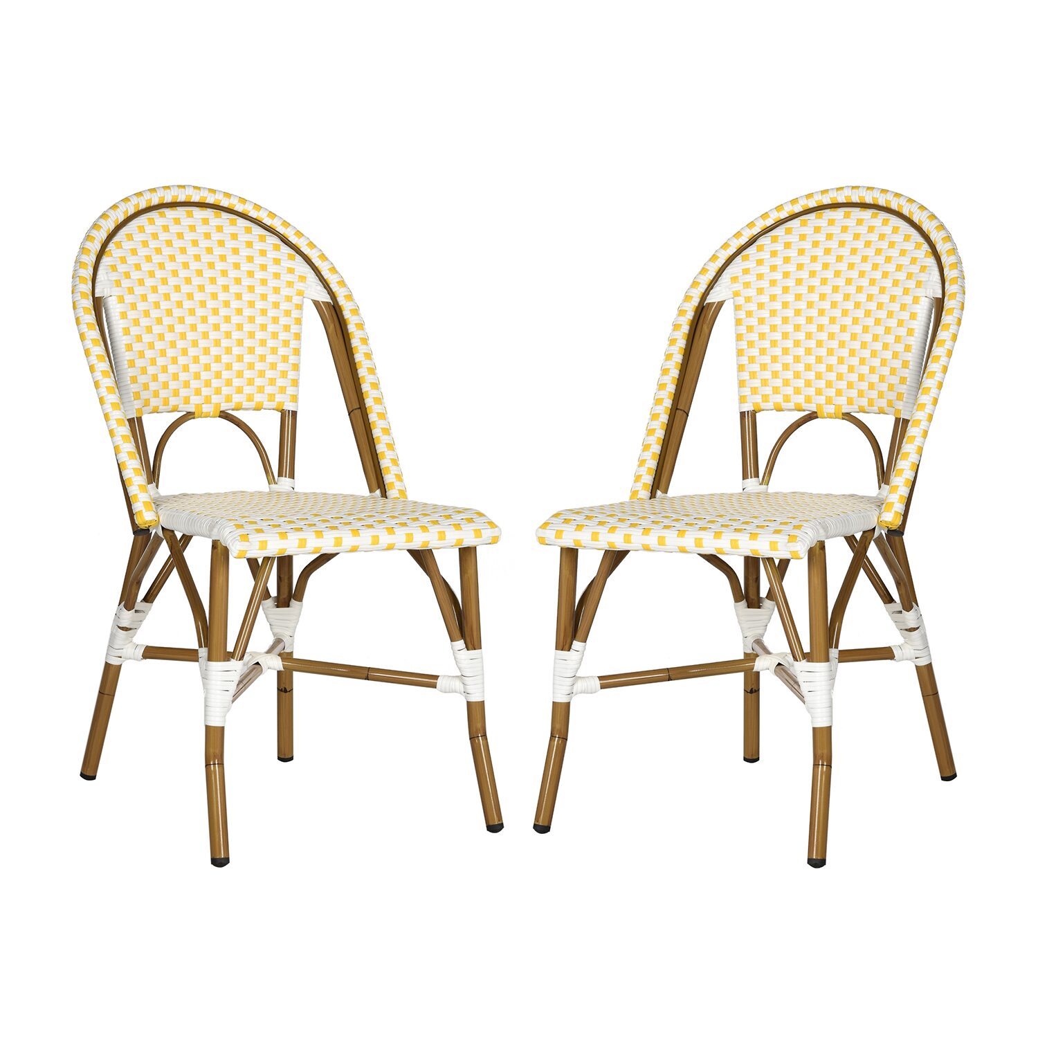 Salcha Rattan 2 Pc Patio Chairs