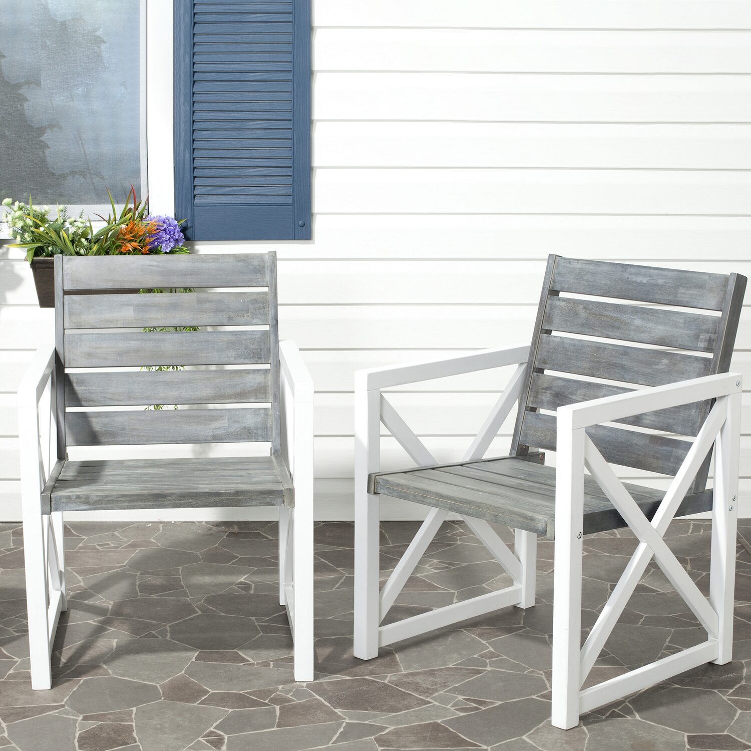 Safavieh Irina Outdoor Collection 2-pc. Lounge Chair