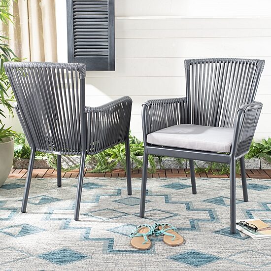 Safavieh Paolo Outdoor Collection 2-pc. Lounge Chair