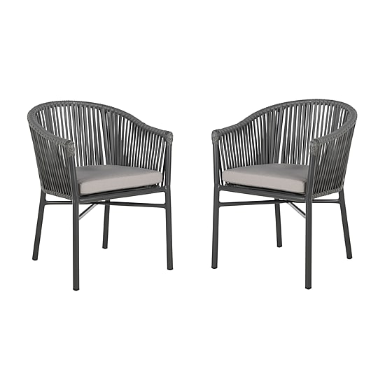 Kofi  2-pc. Patio Rope Chairs