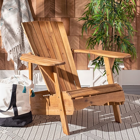 Safavieh Mopani Outdoor Collection Adriondack Chair