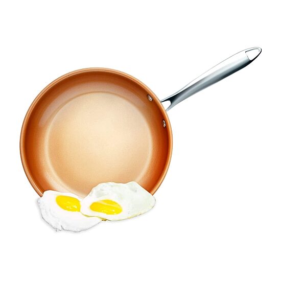 Gotham Steel Stainless Steel 2-pc. Nonstick Frying Pan Set