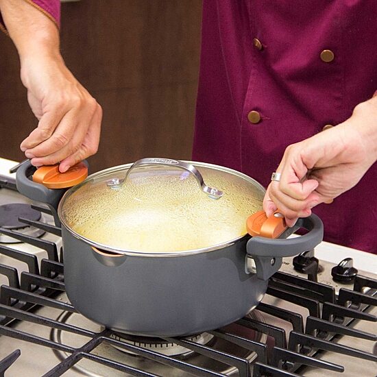 Gotham Steel 2-pc. Aluminum Non-Stick Pasta Pot