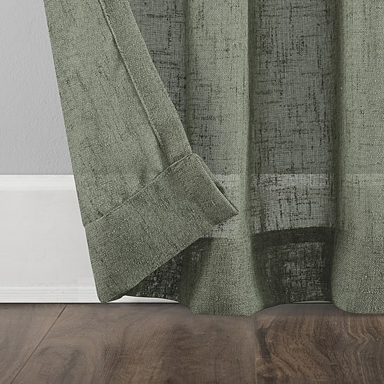 Archaeo Tansy Tab Top Light-Filtering Single Curtain Panel