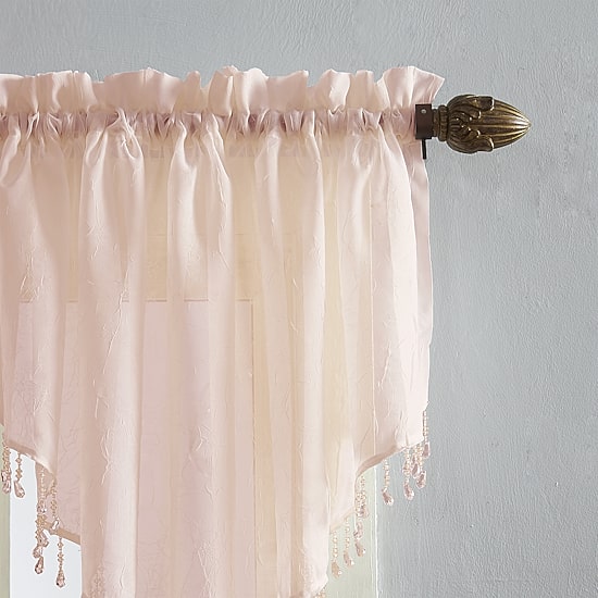 No 918 Erica Rod Pocket Ascot Valance