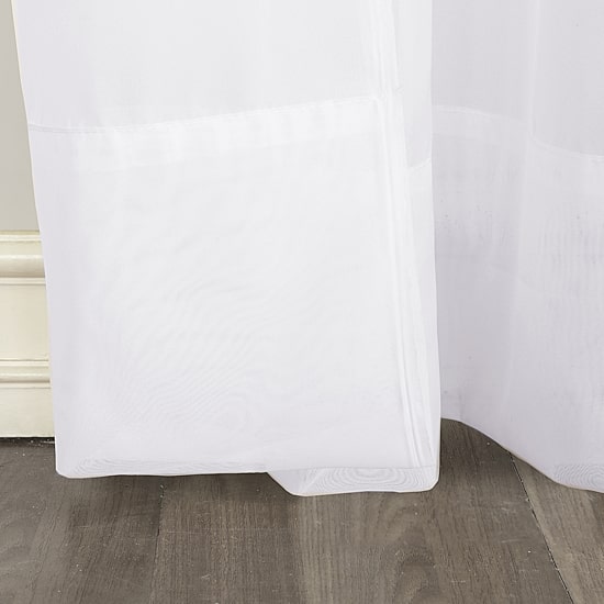 No 918 Erica Rod Pocket Sheer Single Curtain Panel