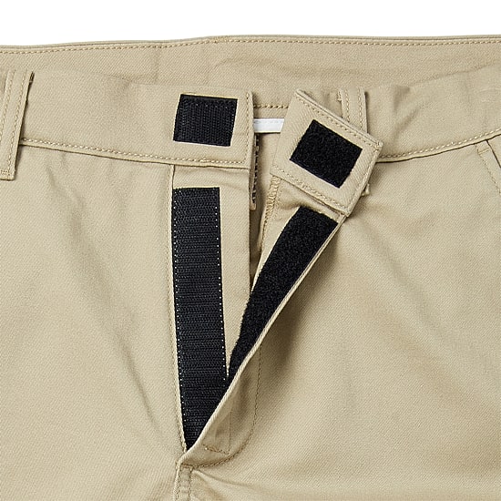 St. John's Bay Dexterity Universal Wrinkle Free Easy Care Mens Adaptive Adjustable Features Easy-on + Easy-off Classic Fit Flat Front Pant